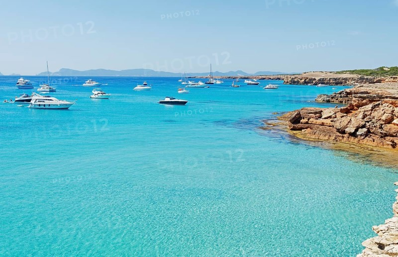 Boats in turquoise water