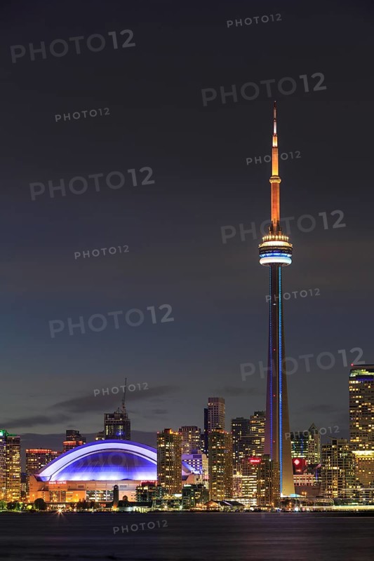 Skyline at night