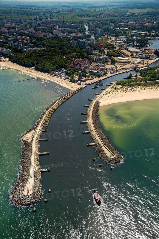 Harbor entrance