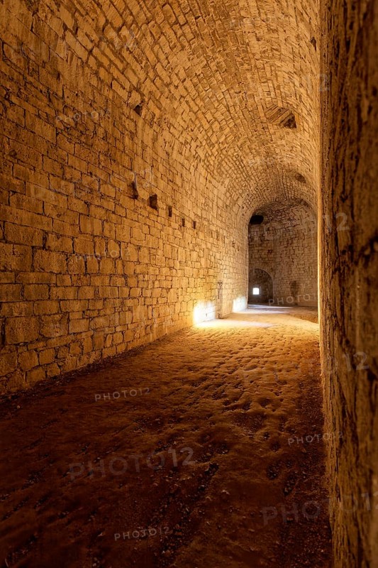 Casemates of the former castle fortress Rothenberg