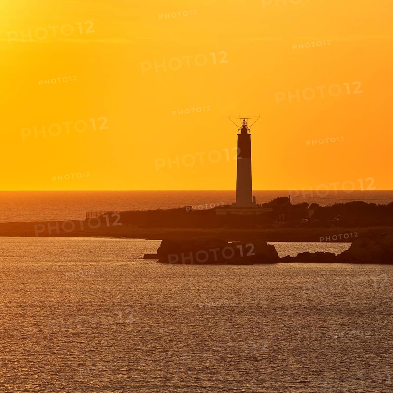 Evening atmosphere at the lighthouse