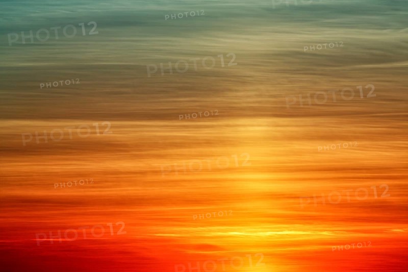 Cloudy sky at sunset