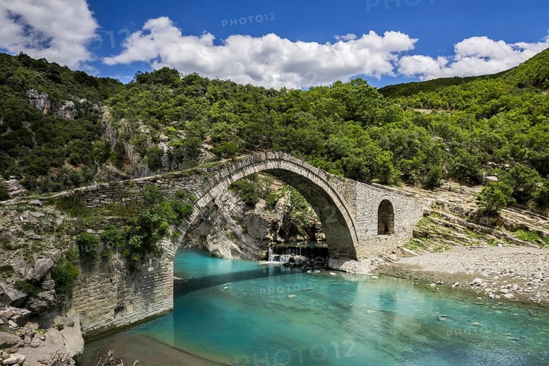 Ottoman stone arch bridge Ura e Kadiut