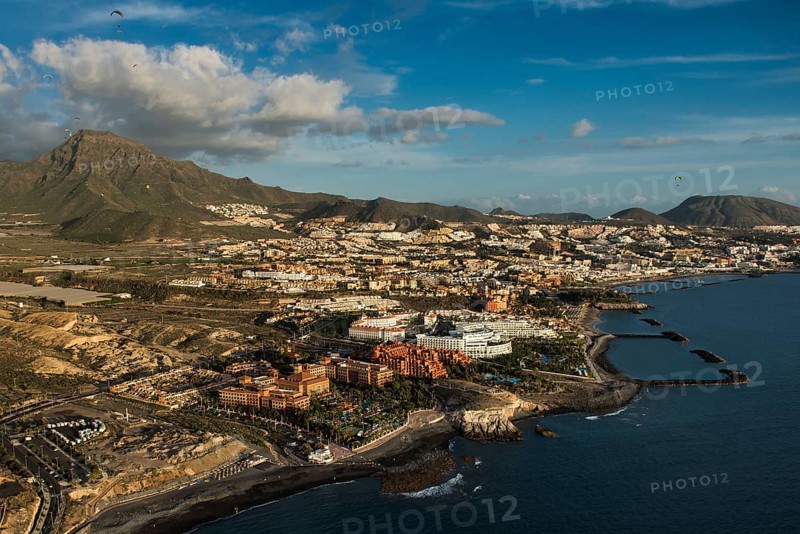 Coastline with seaside