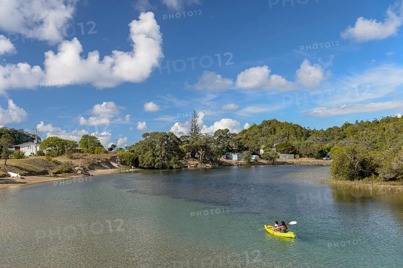Kayaker on Whangarei River