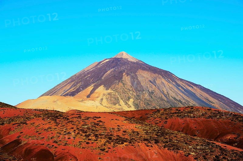 Teide volcano in the morning light