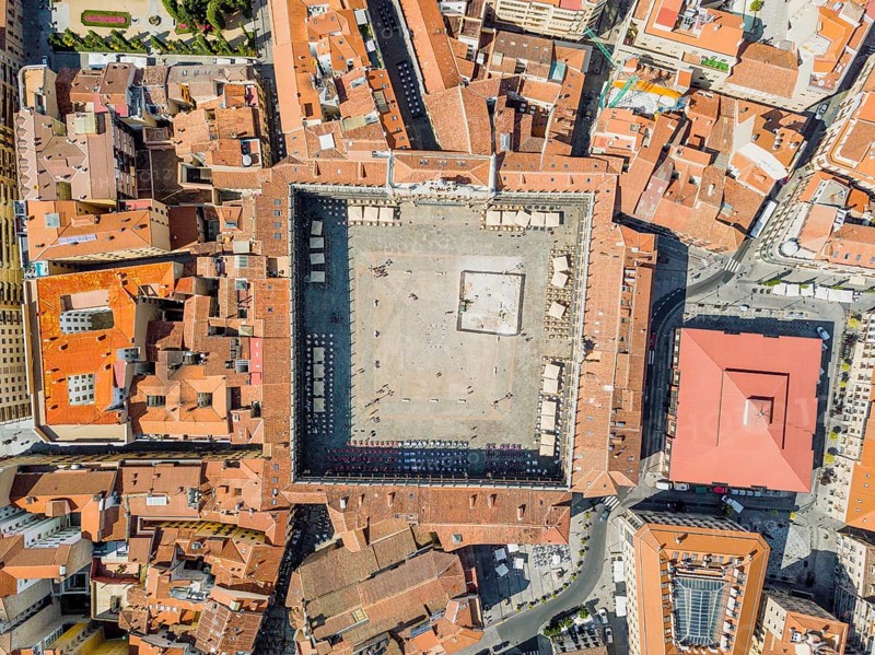 Main square called in Spanish Plaza Mayor