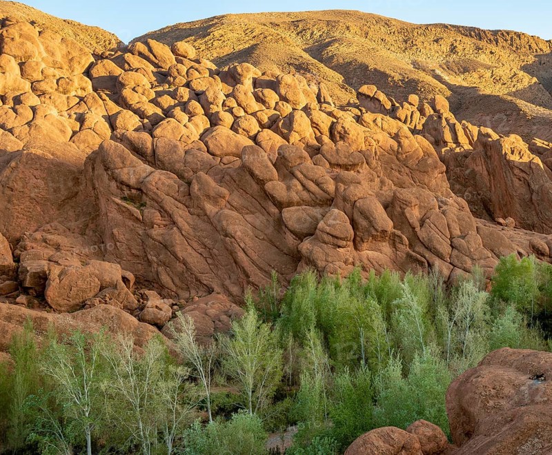 Pattes Des Singes Rock Formation