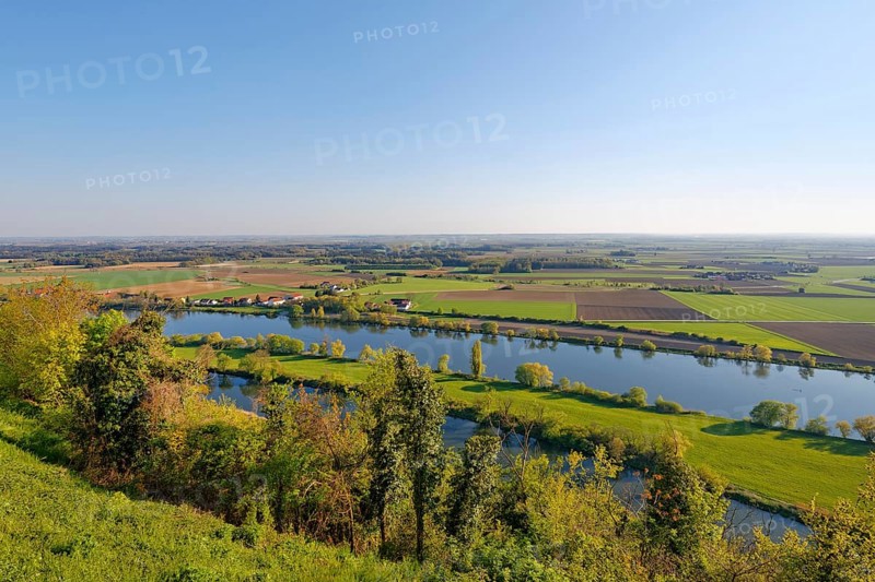 Danube Bogener abandoned meander and Hermannsdorf