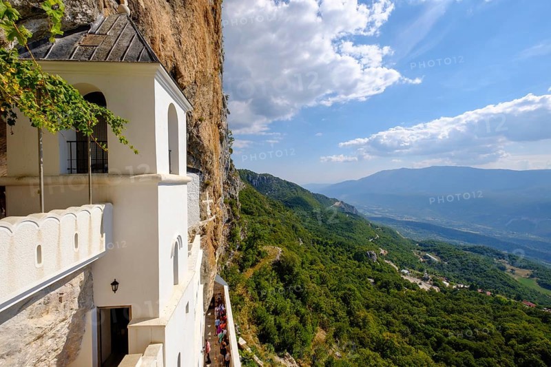 Serbian-Orthodox monastery Ostrog
