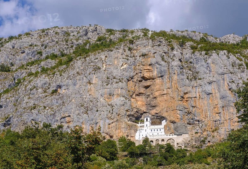 Serbian-Orthodox monastery Ostrog
