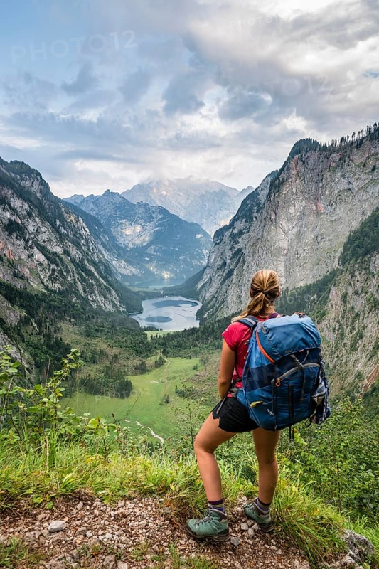 View of Obersee and Konigssee