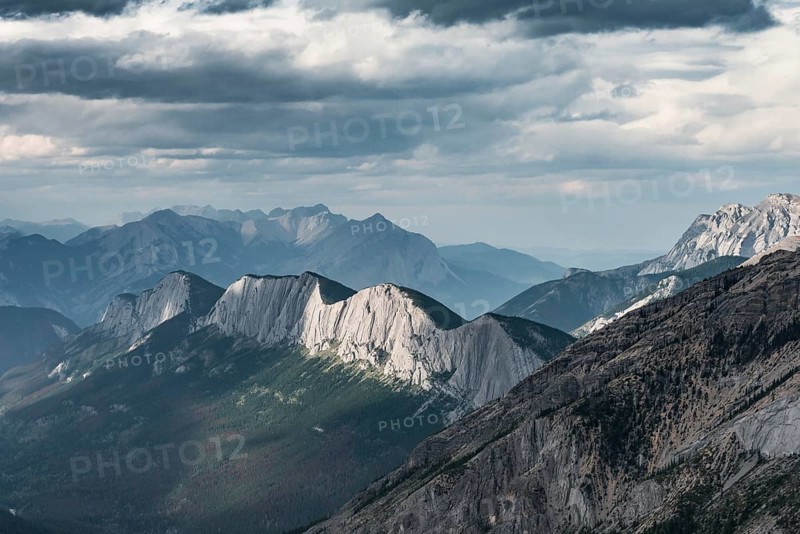 Striking mountain range