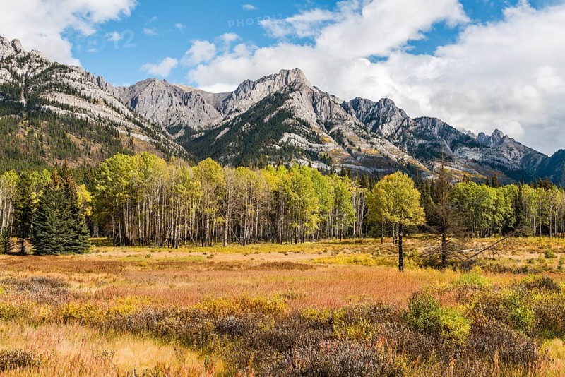 Fall Mountain Landscape