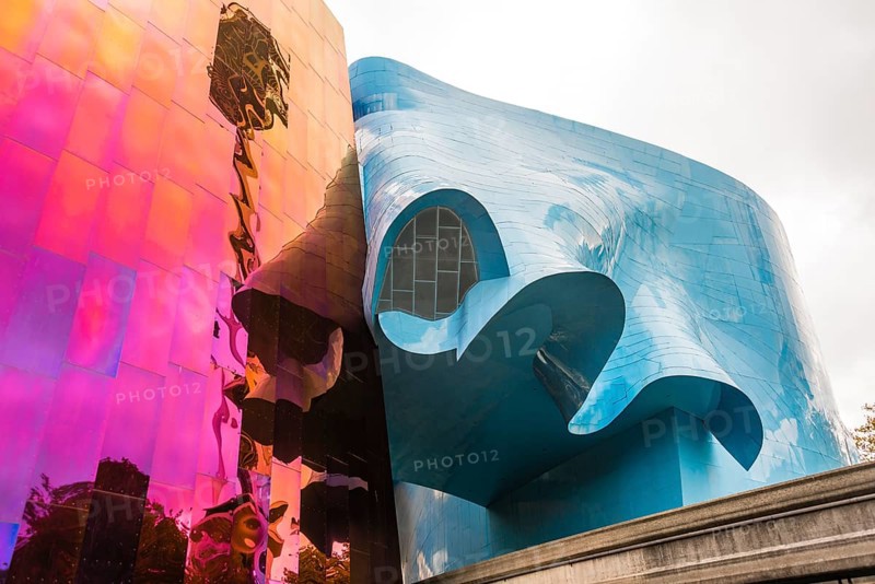 Exterior facade of the Museum of Pop Culture