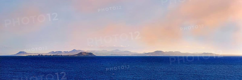 North coast of Fuerteventura at sunset