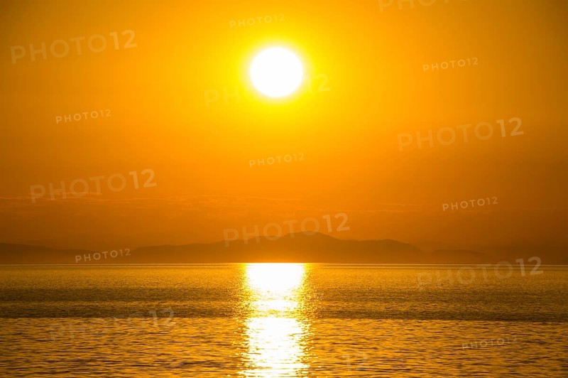 Sunset over Lake Malawi
