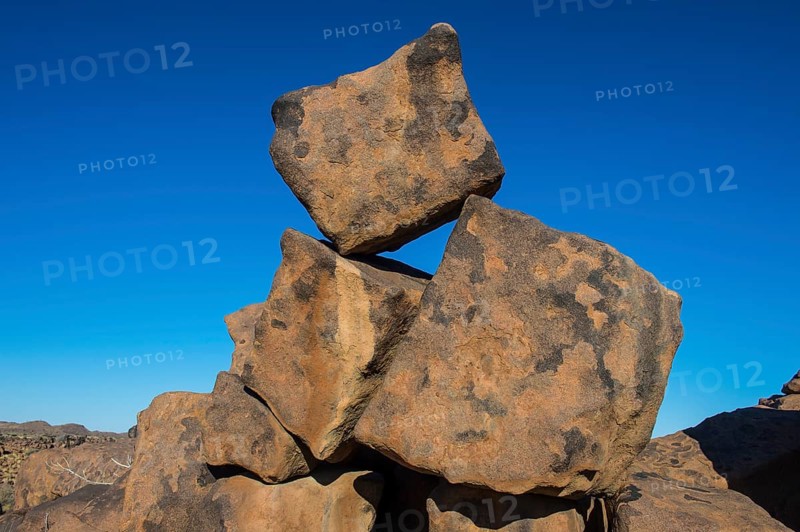 Bizarre rock formations