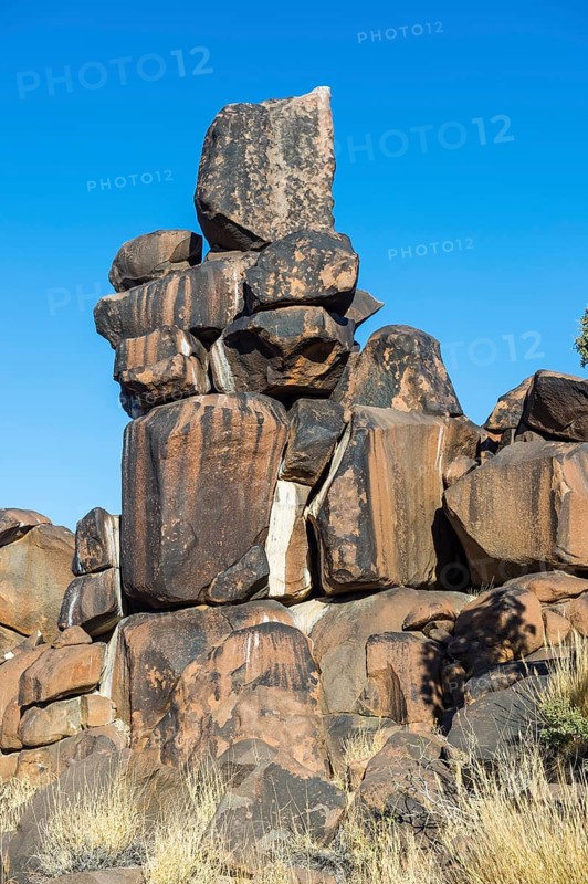 Bizarre rock formations