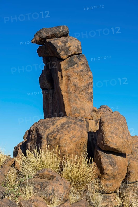 Bizarre rock formations