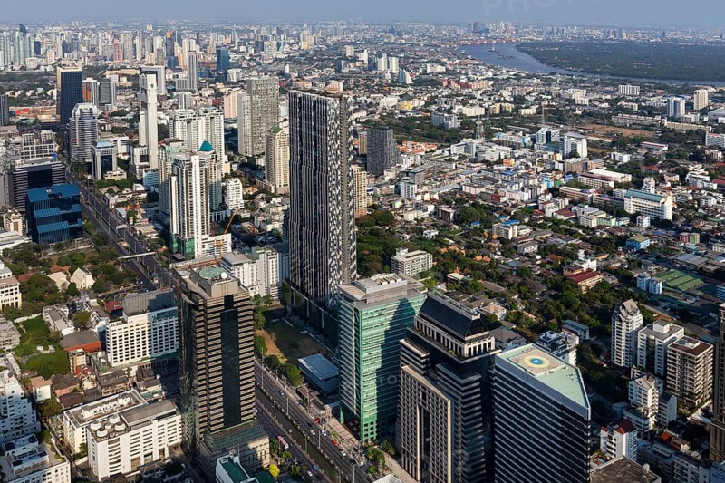 View from Maha Nakhon Tower