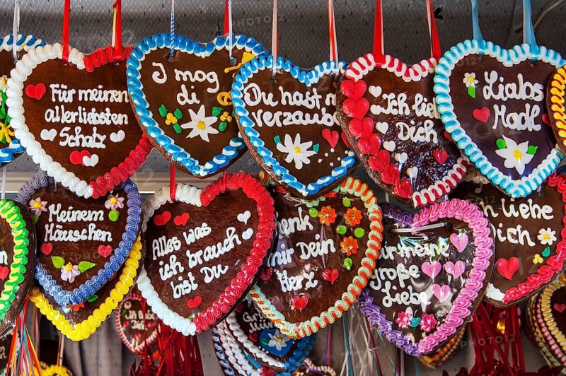 Gingerbread hearts