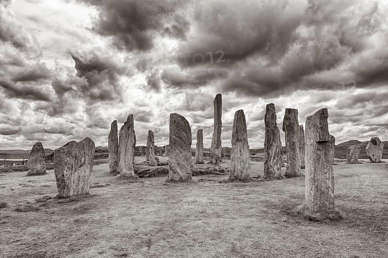 Megalith Stone Formation Callanish Standing Stones