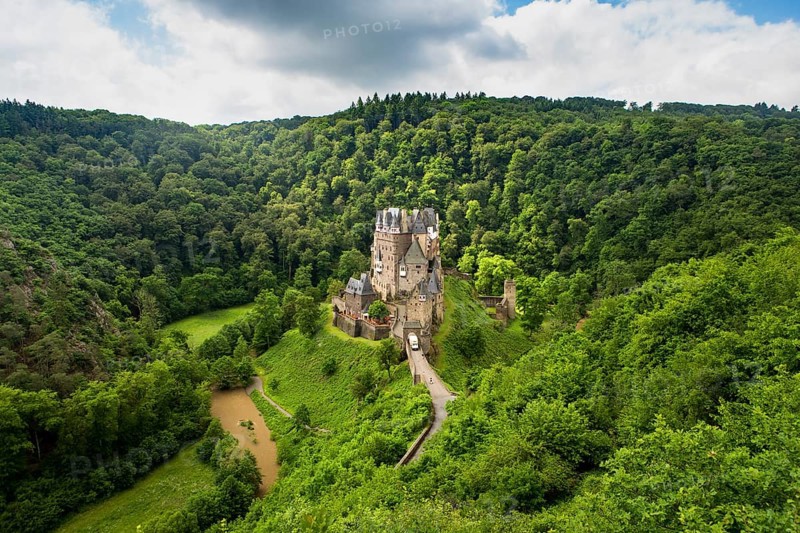 Eltz Castle and Elzbach