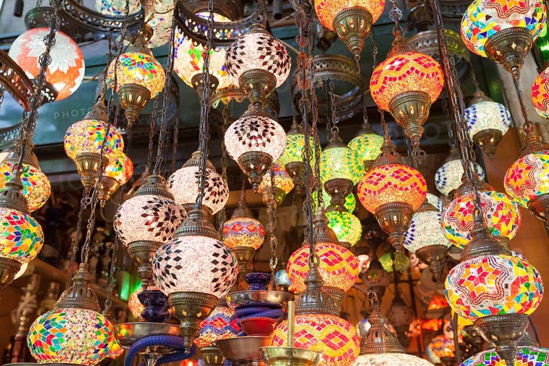 Turkish lamps