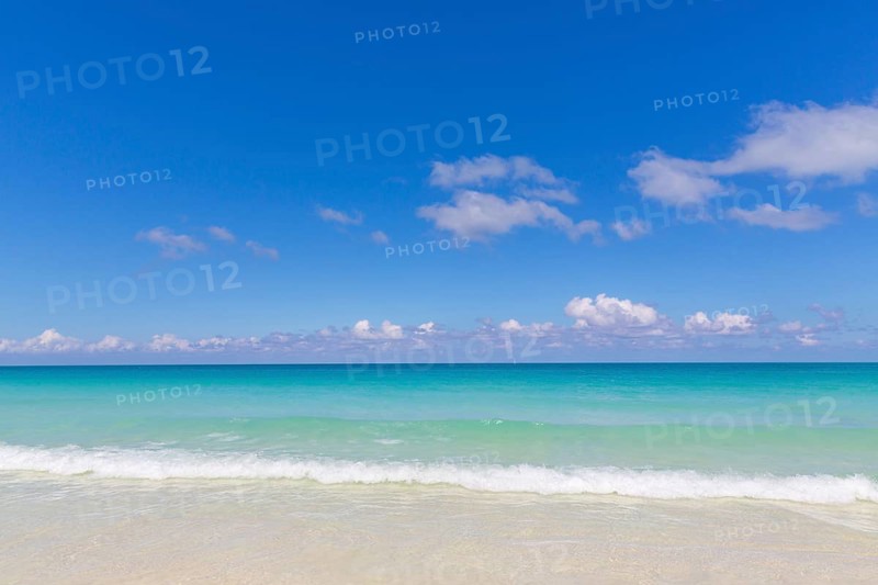 Turquoise water on the beach