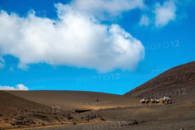 Timanfaya volcanic area