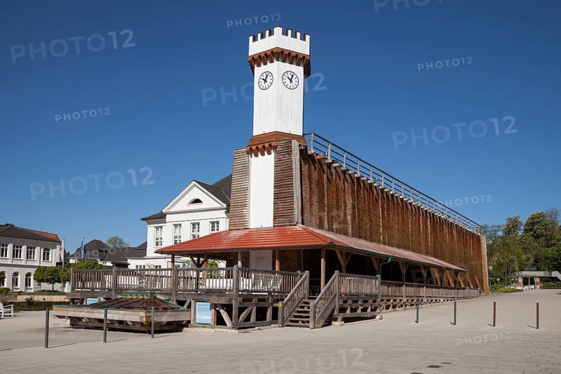 Graduation house clock tower
