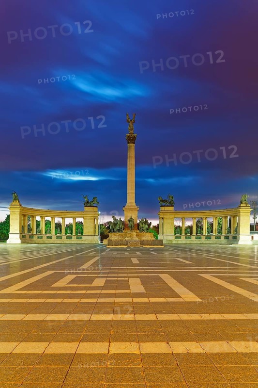 Millennium Monument at Heroes' Square