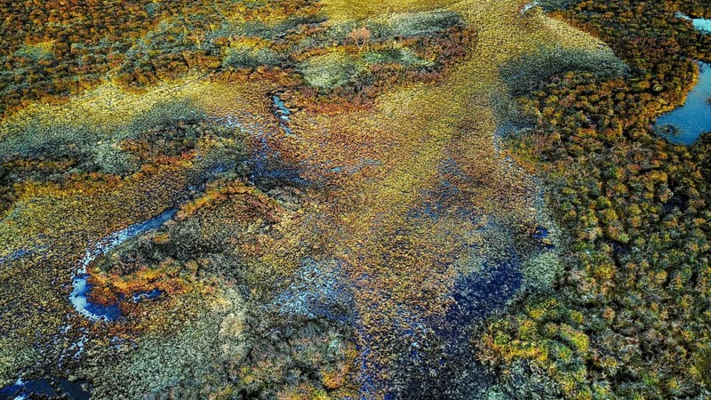 Drone shot