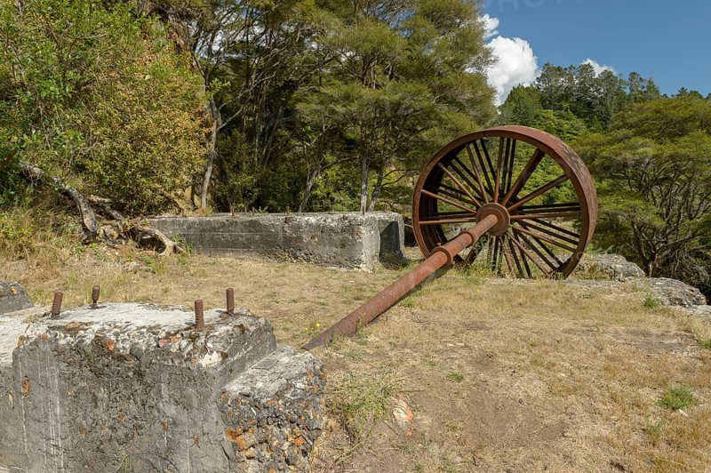 Relics from the time of the gold diggers on the Coromandel Peninsula