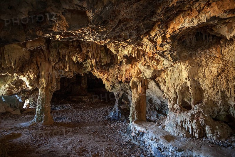 Cave in a karst cone called mogote