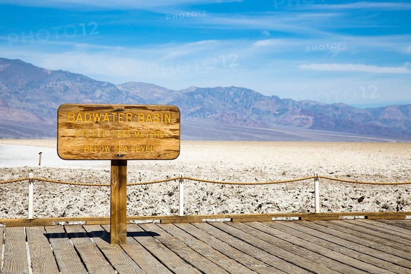 Lowest point in North America