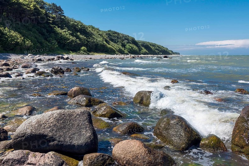 North shore of the peninsula Wittow with the Bakenberg