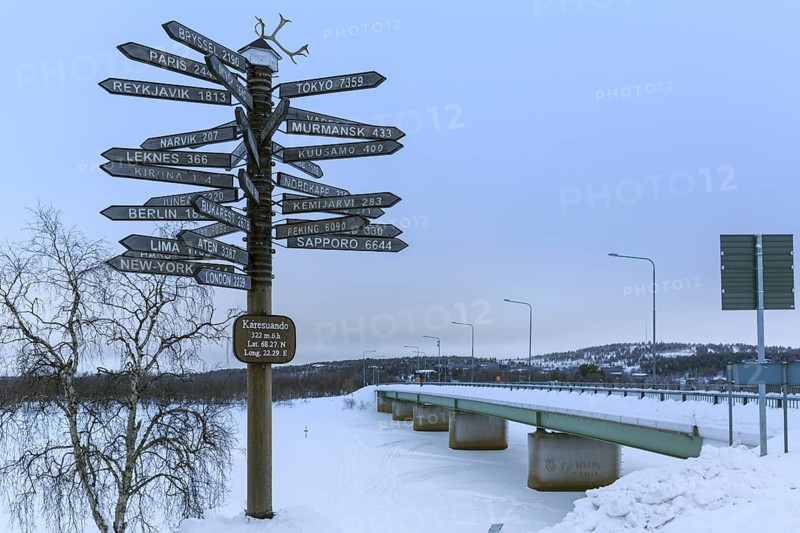 Signpost pointing in all directions