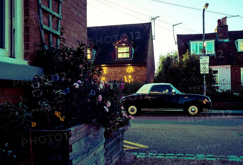 Vintage Nissan Figaro car