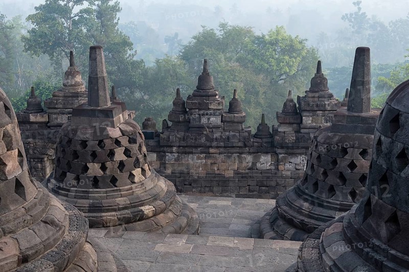 Temple complex Borobudur