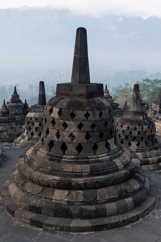 Temple complex Borobudur