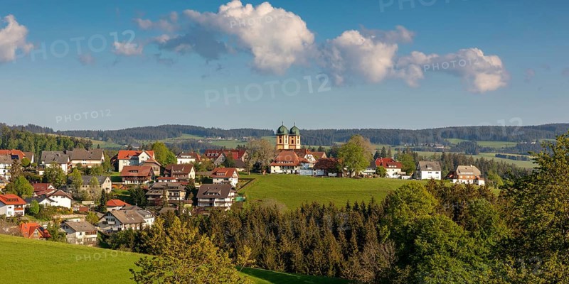 View of St.Margen in the Black Forest