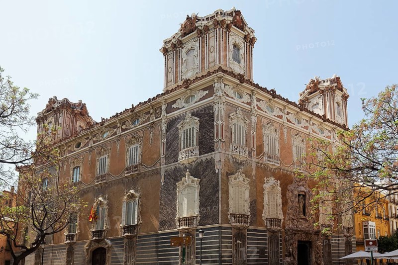 Historic rococo-style city palace