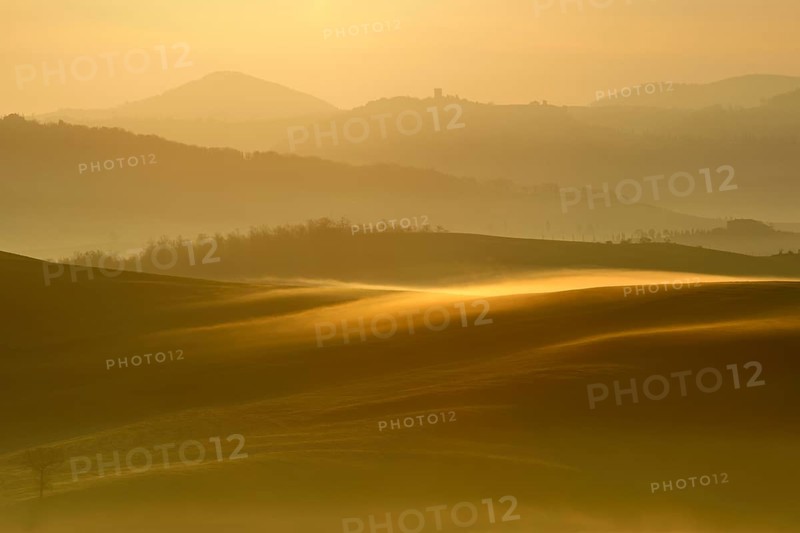 Morning atmosphere in Tuscany