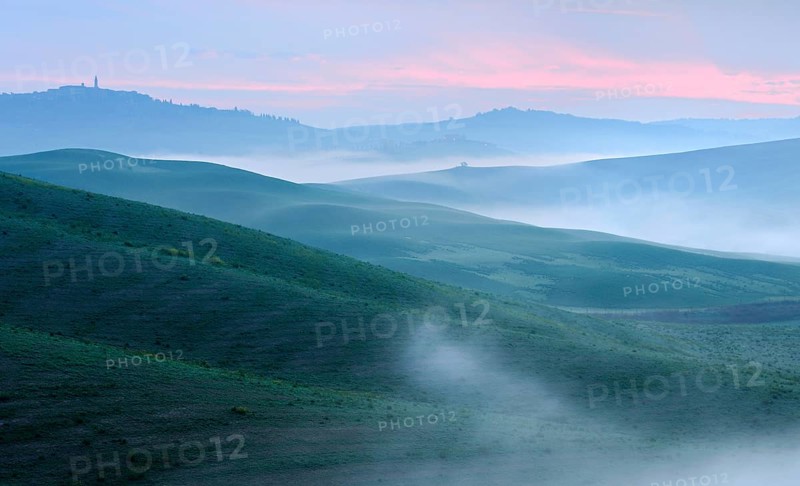 Morning atmosphere in Tuscany