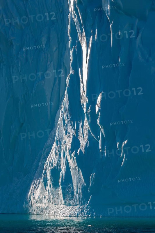 Wall of an iceberg