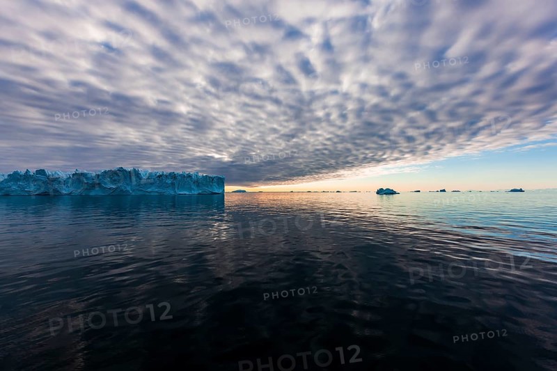 Iceberg at dawn