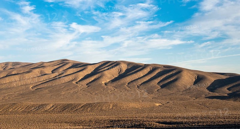 Bare mountains