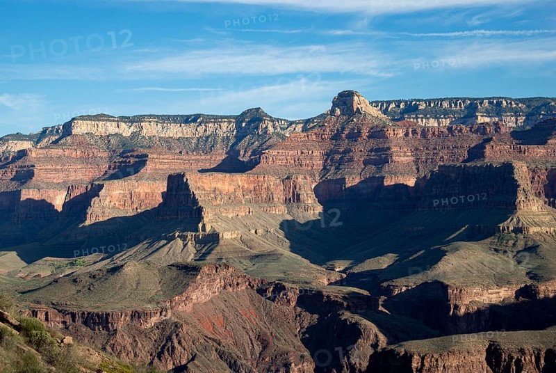 Canyon landscape in the morning light